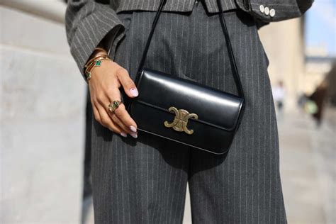 bags like celine triomphe|celine triomphe bag shoulder.